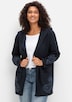 Sweatjacke Langarm Paisley Mit Kapuze