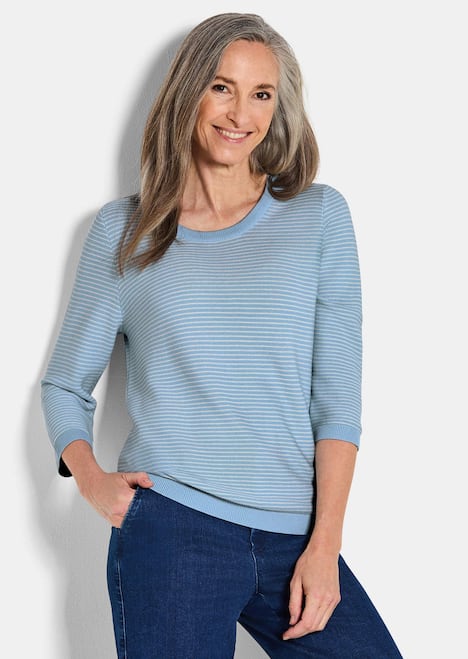 Strickpullover aus Baumwolle