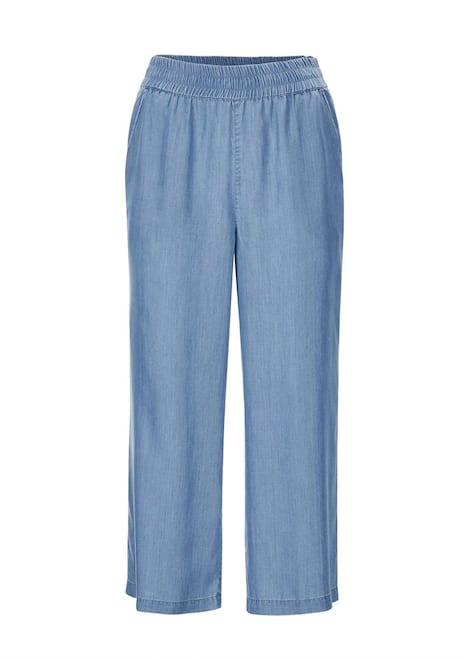 Bequeme Culotte in verkürzter Länge