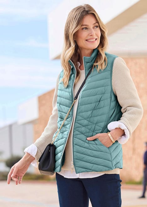 GOLDNER Gewatteerde bodywarmer Gewatteerd vest