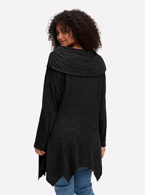 Sweatshirt Langarm Rollkragen