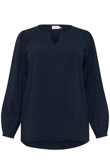 Langarm-Bluse Regular fit