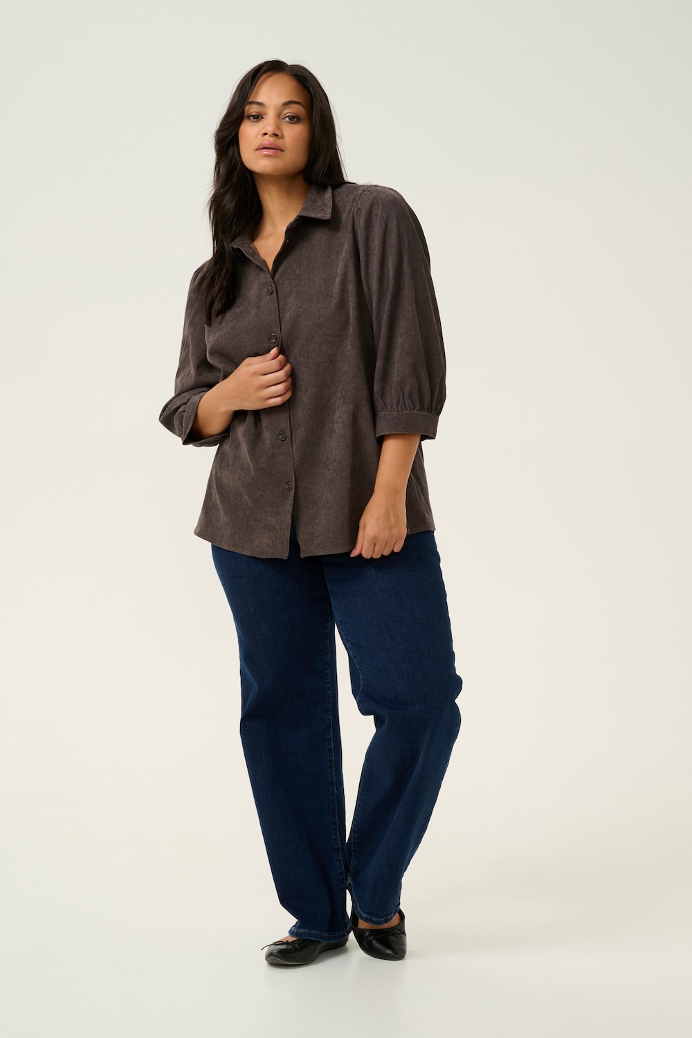 Langarm - Hemd Regular fit