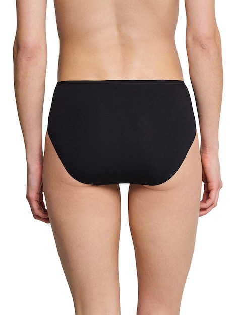SCHIESSER Damen 3PACK Slip - schwarz