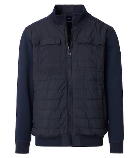 Sweatjacke uni Basic Circular Knit