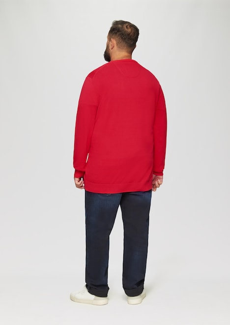 Strickpullover mit Crewneck