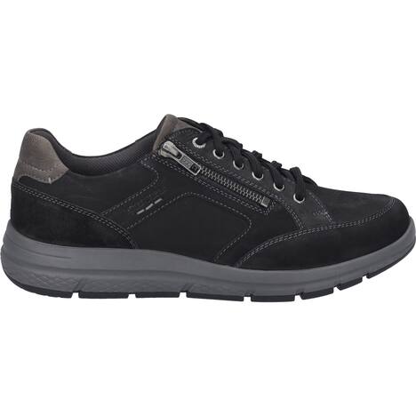 Herren Halbschuh Giuseppe 08, schwarz-kombi