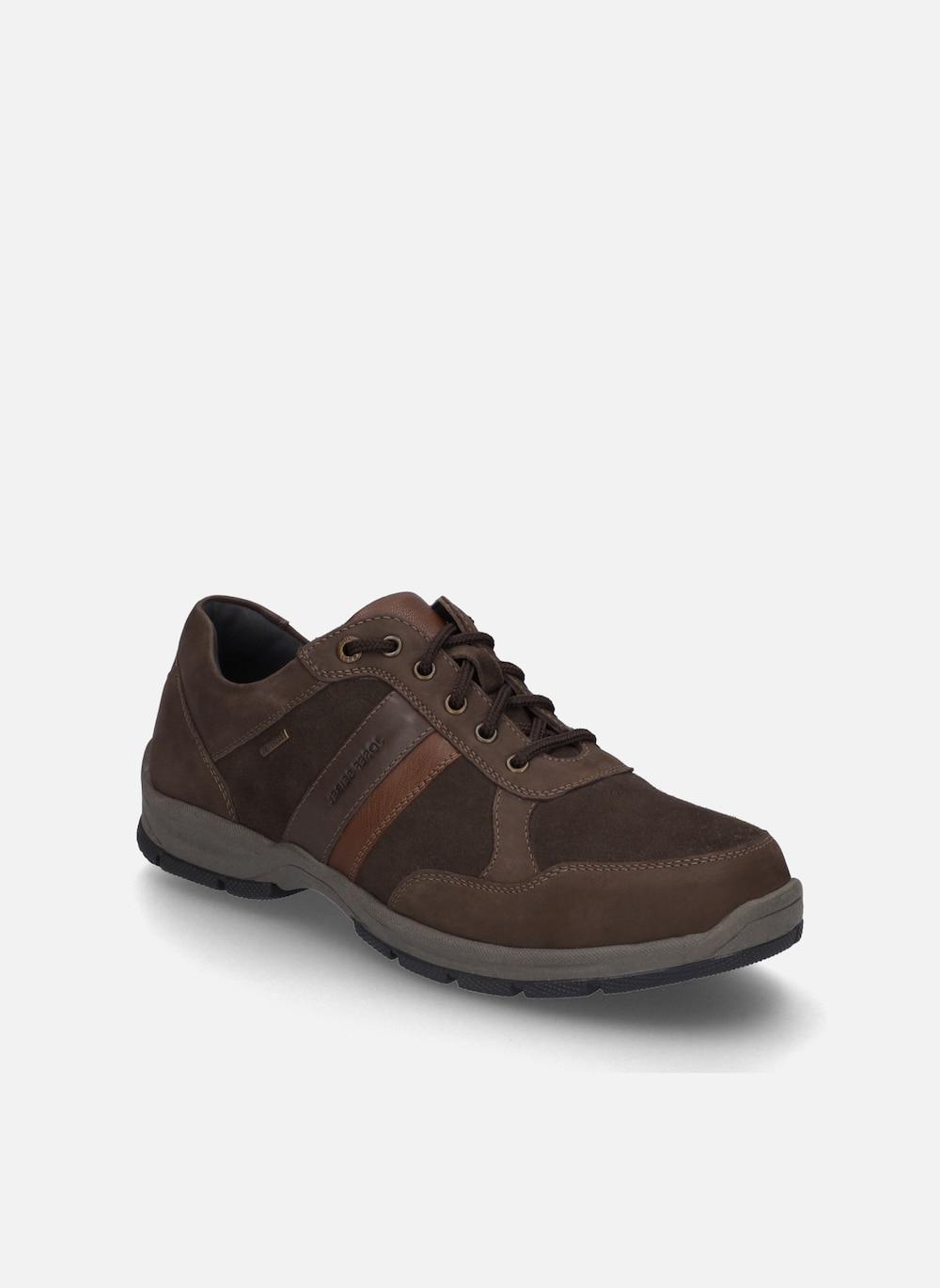 Herren Halbschuh Lenny 51, braun-kombi