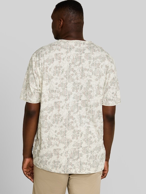 T-Shirt mit Allover-Print