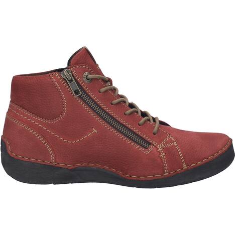 Damen Stiefelette Fergey 67, rot
