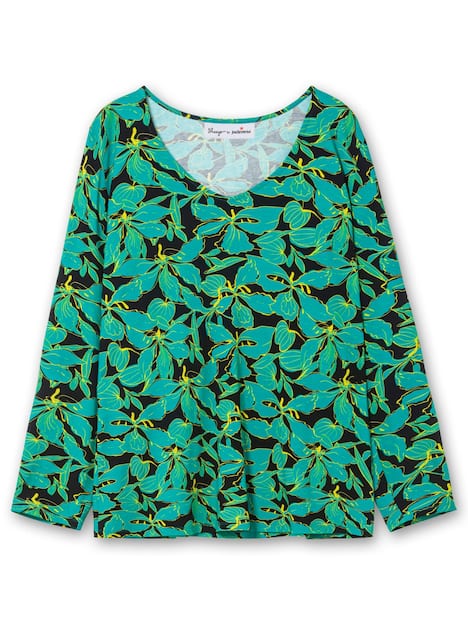 T-Shirt Langarm Print