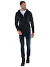 engbers Herren Strickjacke mit Kapuze , Anthrazit