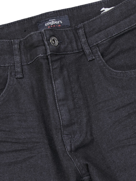 Herren Jeans 5-Pocket Superstretch , Saphirblau