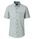 Leinenhemd Kurzarm Print Casual Fit