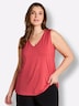 Shirttop Shirttop mit Bindeband im Nacken Ärmellos