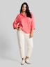 Loose Fit Scuba Langarmshirt mit Polokragen