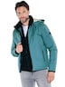 engbers Herren Jacke mit abnehmbarer Kapuze , Tuerkis