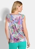 Sommertop mit Palmen-Muster