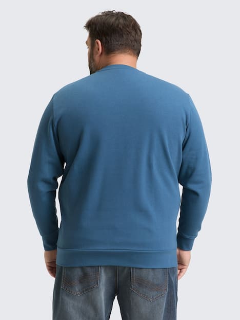 Basic Sweatshirt in Unifarben