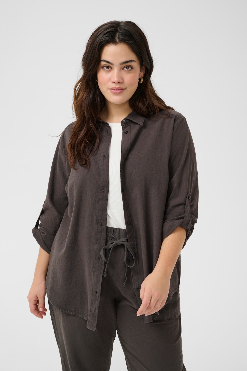 Overhemd met lang mouwen Regular fit