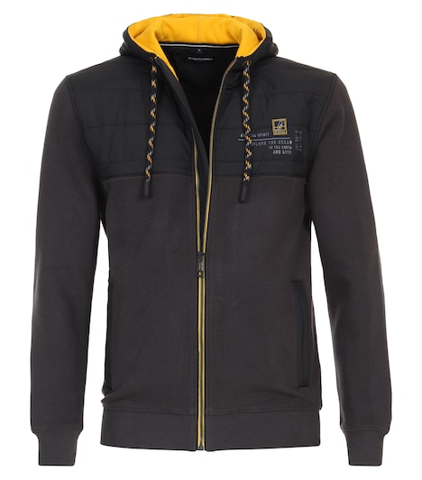 Sweatjacke uni
