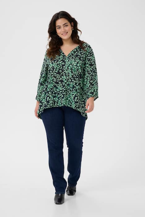 Kurzarm-Bluse Regular fit