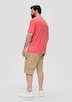 T-Shirt mit Label-Print