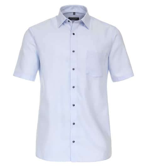 Businesshemd Kurzarm gemustert Comfort Fit