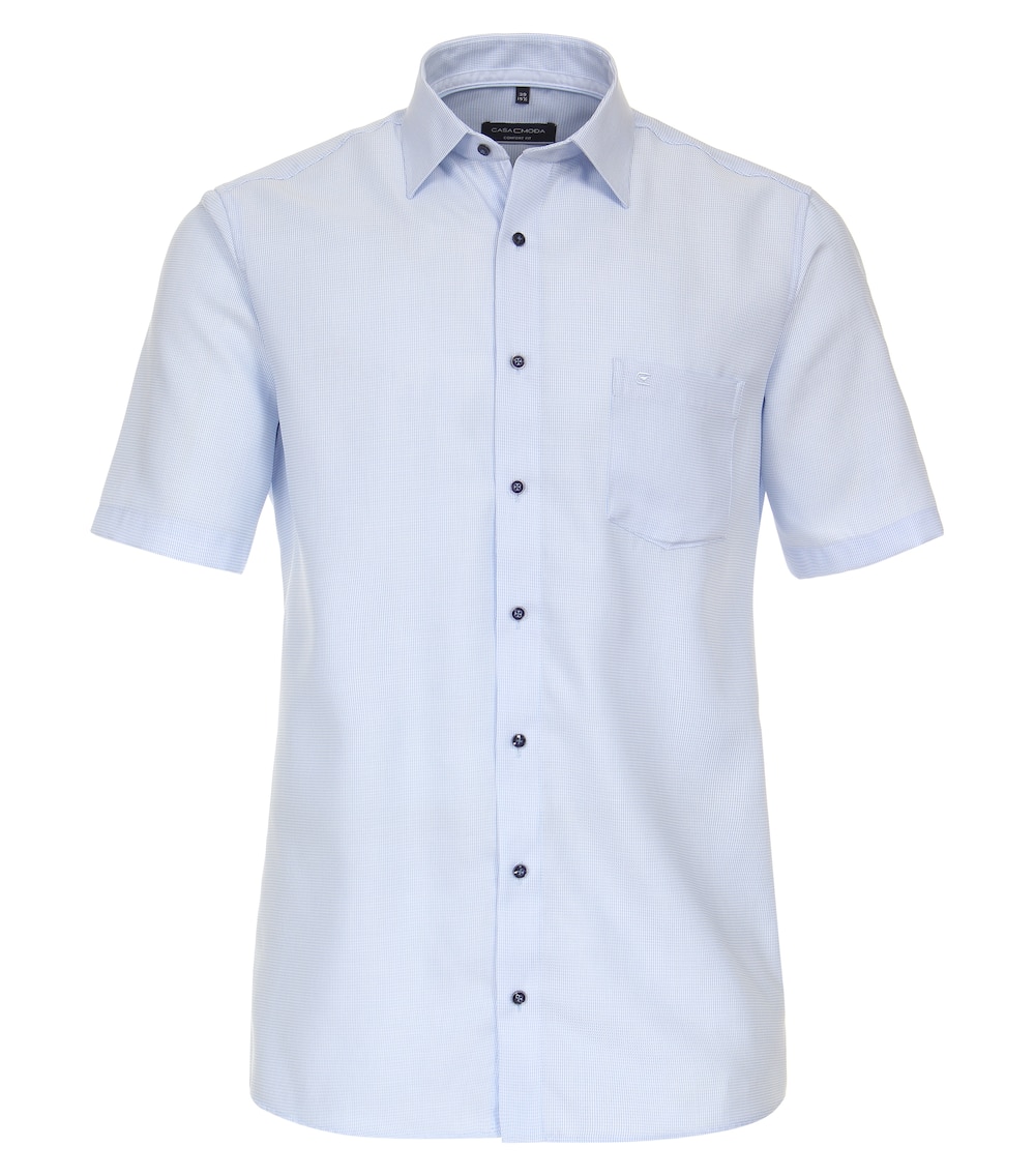 Businesshemd Kurzarm uni Comfort Fit