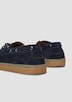 Leder-Schnürschuh im Mokassin-Stil