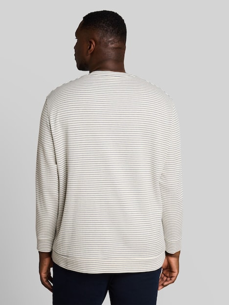 Langarmshirt mit Streifenmuster