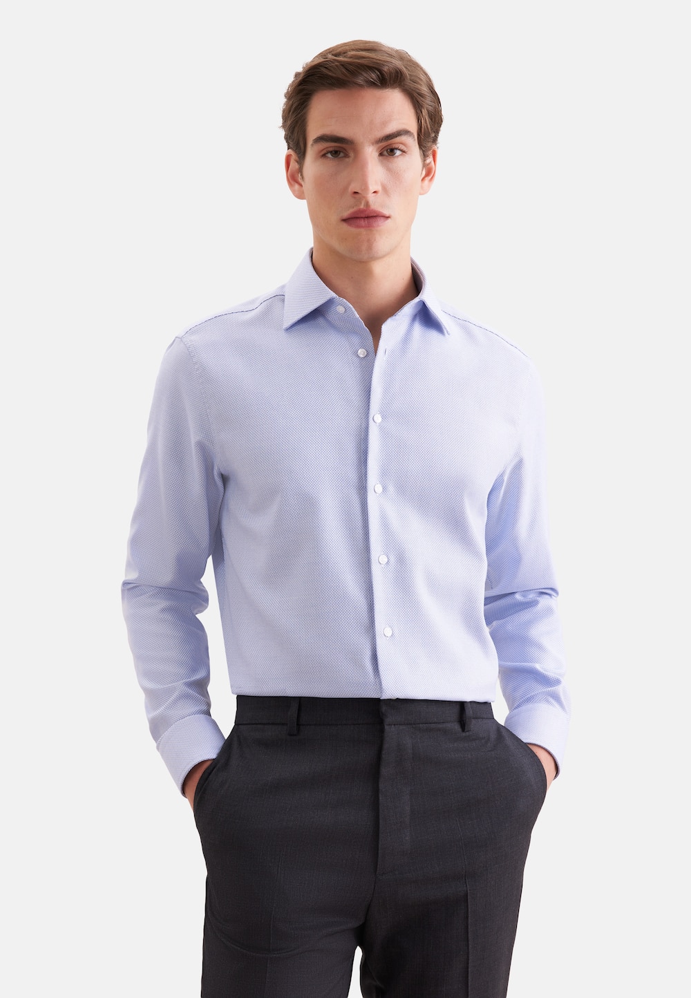 Herren Business Hemd - Struktur