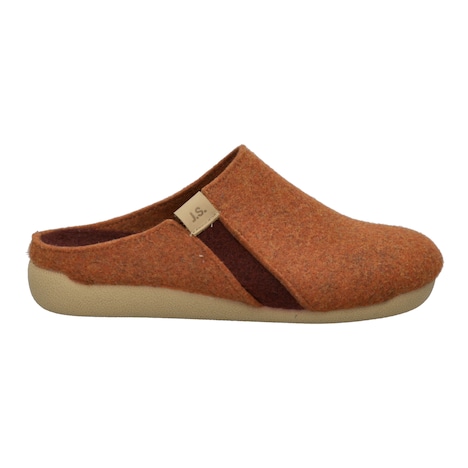 Damen Hausschuh Cara 05, orange-kombi