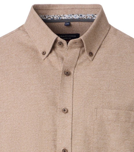Freizeithemd uni Casual Fit