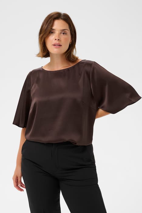 Kurzarm-Bluse Regular fit