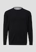 Baumwollpullover mit Logo-Stickerei