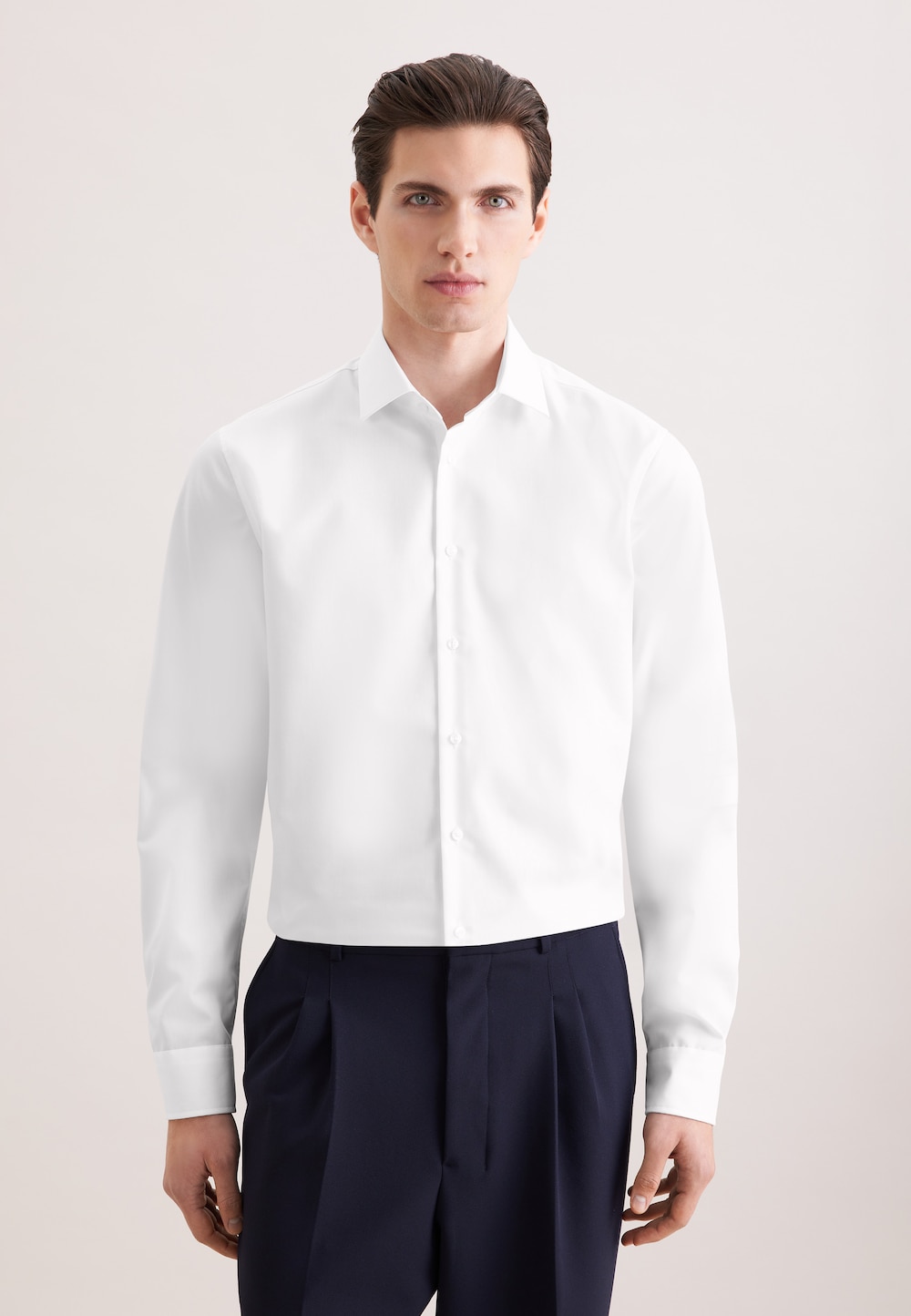 Herren Business Hemd - Uni