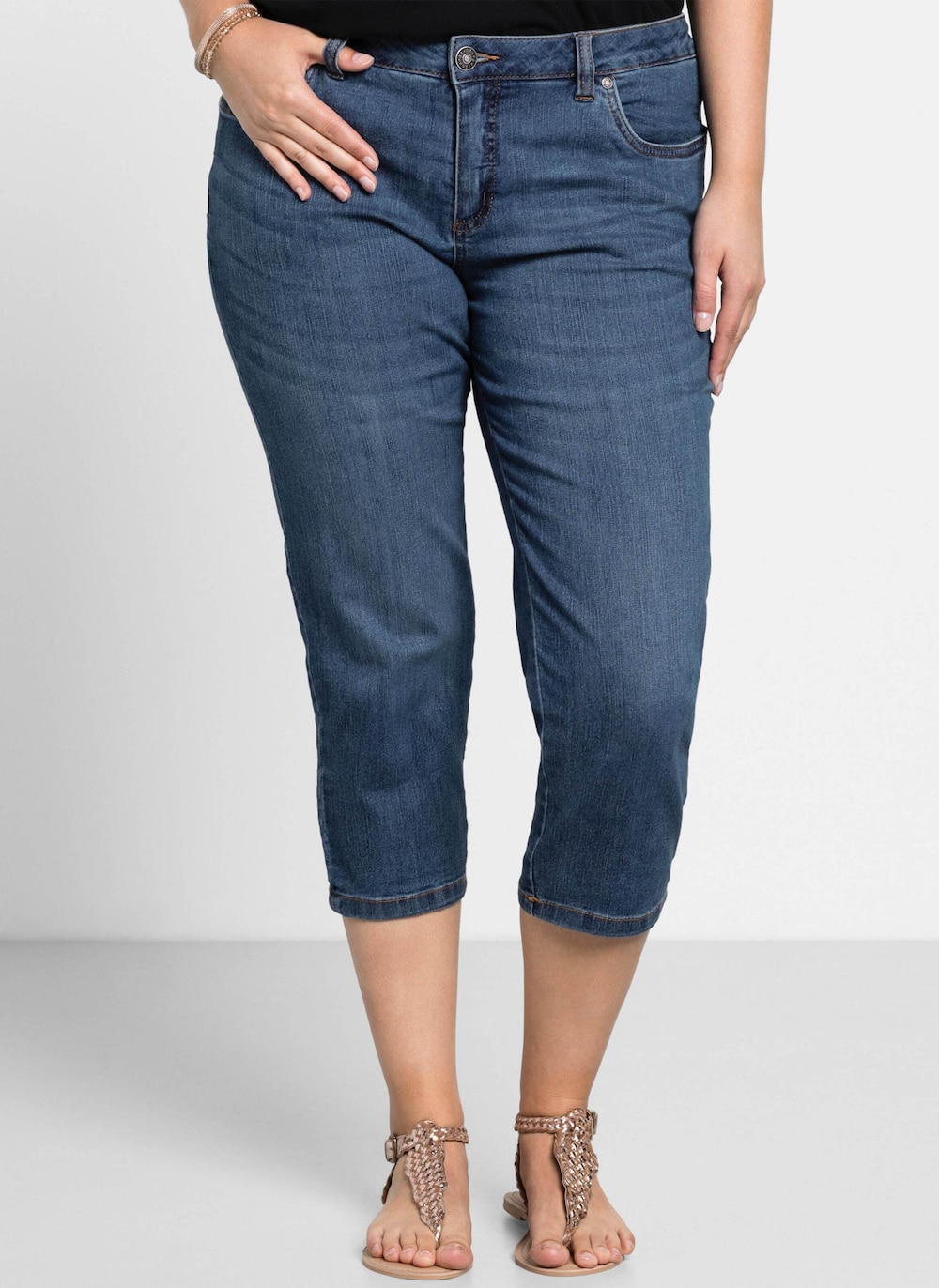 Caprijeans Fester Bund Uni
