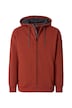 Sweatjacke mit Kapuze uni