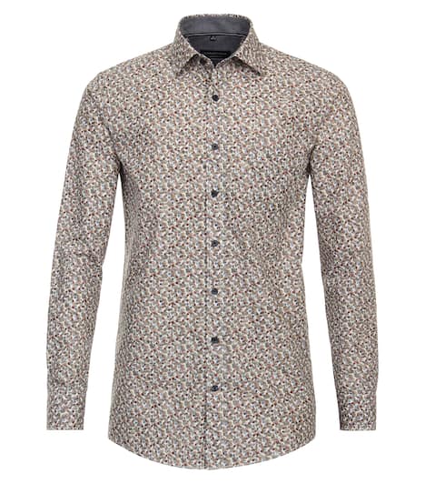Freizeithemd Print Comfort Fit