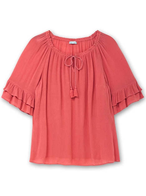 Tunika 3/4-Arm Uni Ohne Kragen