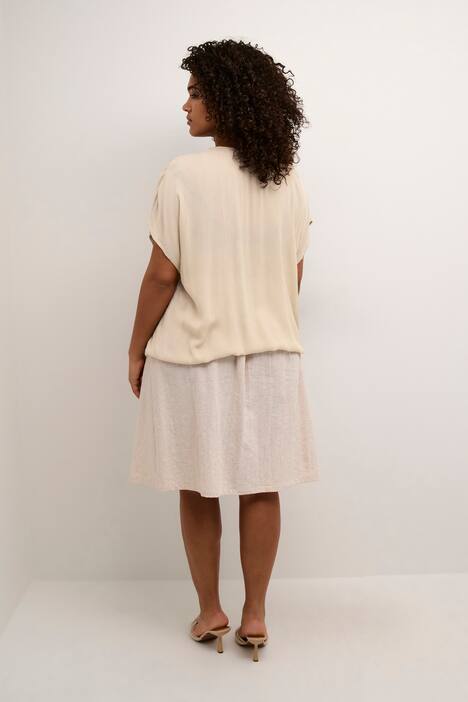 Kurzarm-Bluse Loose fit