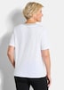 Baumwollshirt mit edler Stickerei