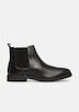 Chelsea Boots aus Leder mit elastischem Einsatz