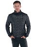 engbers Herren Rollragen-Pullover mit Zopfmuster , Saphirblau
