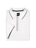 Herren Poloshirt , Reinweiss