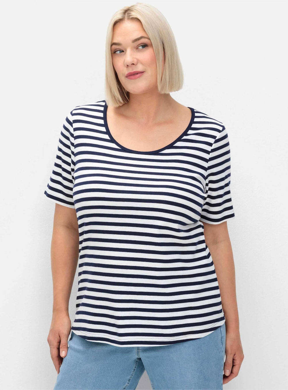 T-Shirt Kurzarm Streifen