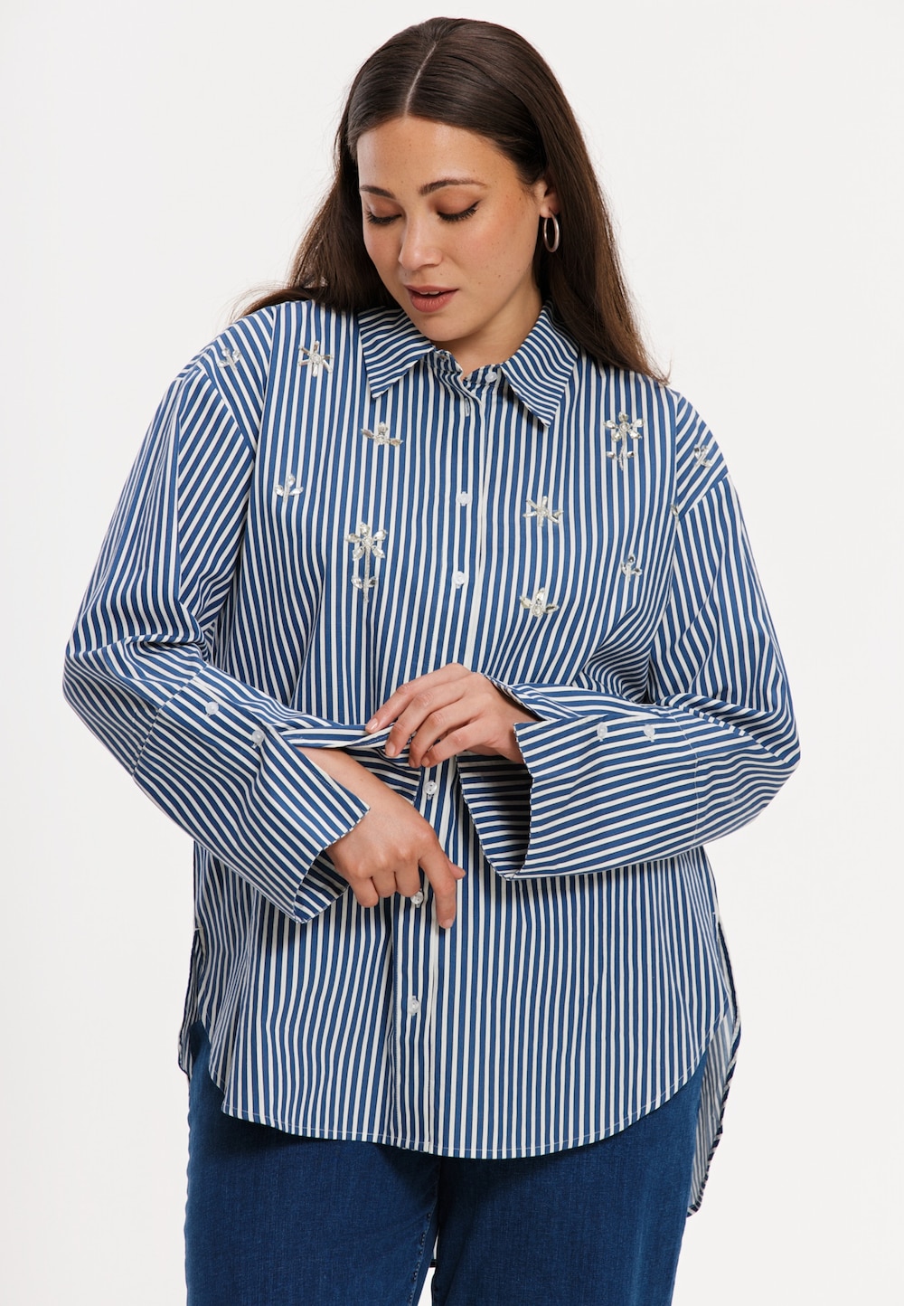 Bluse mit Druck