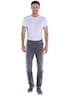 Herren Super-Stretch-Jeans regular , Grau
