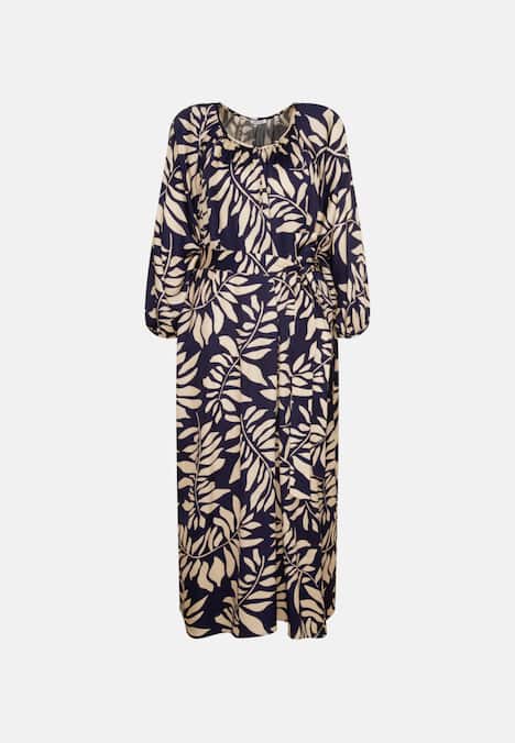 Damen Kleid - Blätter